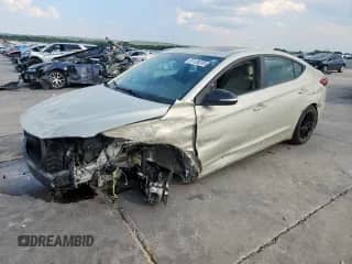 2018 Hyundai Elantra Value Edition with VIN KMHD84LF9JU668242, listed as a Copart auction lot 81120015 with 67,124 mi miles and Salvage title. Bid and sale history available at DreamBid. Image 1.