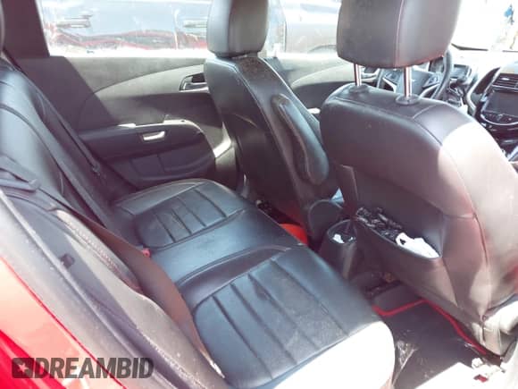 2014 Chevrolet Sonic RS with VIN 1G1JG6SB6E4134845, listed as a IAAI auction lot 42271009 with 82,177 mi miles and . Bid and sale history available at DreamBid. Image 8.