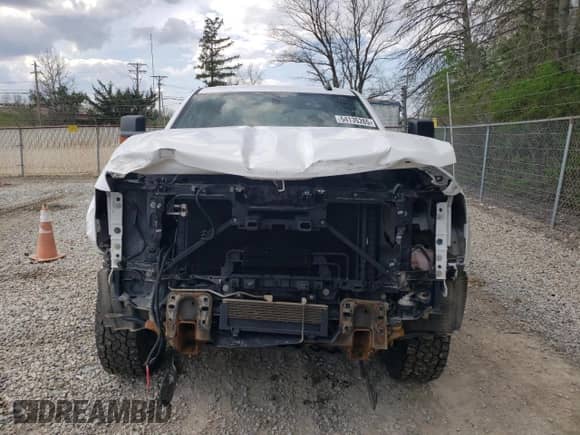 2017 Chevrolet Silverado 2500HD Work Truck with VIN 1GC1KUEG5HF114256, listed as a Copart auction lot 54135265 with 176,889 mi miles and Salvage title. Bid and sale history available at DreamBid. Image 5.