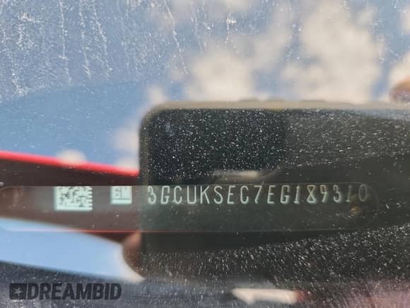 2014 Chevrolet Silverado 1500 LTZ z VIN 3GCUKSEC7EG189310, wystawiony jako Copart lot #86555595 z przebiegiem 103 516 mil mil oraz Szkoda całkowita • Salvage title. Historia ofert i sprzedaży dostępna na DreamBid. Obrazek 12.