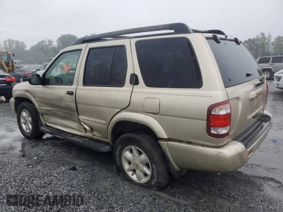2002 Nissan Pathfinder SE with VIN JN8DR09Y72W704622, listed as a Copart auction lot 67056785 with 162,122 mi miles and Salvage title. Bid and sale history available at DreamBid. Image 2.
