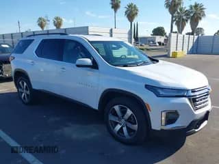 2023 Chevrolet Traverse LT with VIN 1GNEVHKW6PJ156739, listed as a IAAI auction lot 43060296 with 44,434 mi miles and . Bid and sale history available at DreamBid. Image 1.
