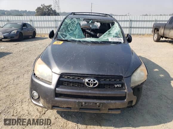 2010 Toyota RAV4 Sport с VIN 2T3WK4DV6AW006027, выставлен на аукционе Copart как лот 75772394 с пробегом 265 595 миль миль и Списание • Salvage title. История ставок и продаж доступна на DreamBid. Изображение 5.