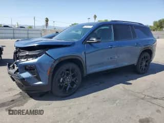 2024 Chevrolet Traverse AWD RS с VIN 1GNEVLKS9RJ166460, выставлен на аукционе Copart как лот 57914315 с пробегом 19 535 миль миль и Списание • Salvage title. История ставок и продаж доступна на DreamBid. Изображение 1.