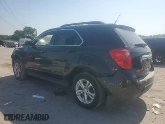 2013 Chevrolet Equinox LT with VIN 2GNALPEK2D6150713, listed as a Copart auction lot 62319885 with 190,545 mi miles and Salvage title. Bid and sale history available at DreamBid. Image 2.