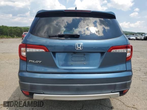 2021 Honda Pilot EX with VIN 5FNYF5H35MB014240, listed as a Copart auction lot 63614555 with 122,078 mi miles and Salvage title. Bid and sale history available at DreamBid. Image 6.