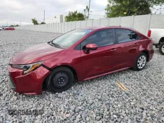 2024 Toyota Corolla LE с VIN 5YFB4MDE1RP085086, выставлен на аукционе Copart как лот 89489395 с пробегом 36 961 миль миль и Списание • Salvage title. История ставок и продаж доступна на DreamBid. Изображение 1.