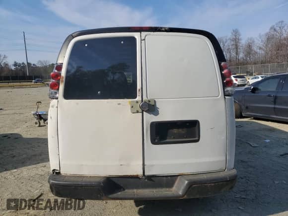 2013 Chevrolet Express Cargo with VIN 1GCWGGBA3D1109881, listed as a Copart auction lot 47881525 with Not provided miles and Clean title. Bid and sale history available at DreamBid. Image 6.