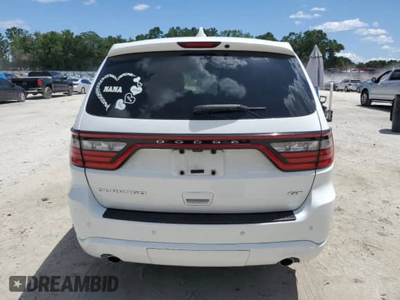 2020 Dodge Durango GT Plus with VIN 1C4RDHDG6LC301358, listed as a Copart auction lot 62291985 with 121,532 mi miles and Non repairable. Bid and sale history available at DreamBid. Image 6.