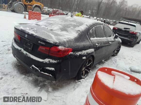 2017 BMW 5 Series 540i xDrive with VIN WBAJE7C38HG888310, listed as a IAAI auction lot 41296158 with Not provided miles and . Bid and sale history available at DreamBid. Image 4.