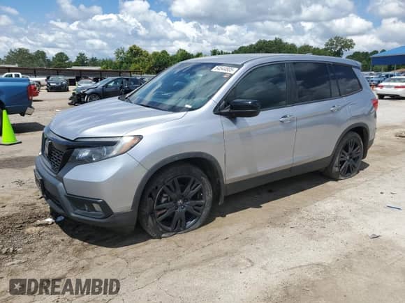 2021 Honda Passport Sport z VIN 5FNYF7H27MB003601, wystawiony jako Copart lot #64544805 z przebiegiem 85 147 mil mil oraz Szkoda całkowita • Salvage title. Historia ofert i sprzedaży dostępna na DreamBid. Obrazek 1.