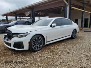 2022 BMW 7 Series 750i xDrive с VIN WBA7U2C03NCJ17147, выставлен на аукционе Copart как лот 66776635 с пробегом 46 341 миль миль и Списание • Salvage title. История ставок и продаж доступна на DreamBid. Изображение 1.