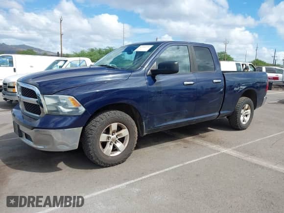 2015 Ram 1500 SLT with VIN 1C6RR6GG0FS589669, listed as a IAAI auction lot 43560741 with 128,466 mi miles and . Bid and sale history available at DreamBid. Image 2.
