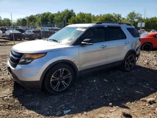 2014 Ford Explorer Sport with VIN 1FM5K8GTXEGA40630, listed as a Copart auction lot 69892825 with 104,793 mi miles and Salvage title. Bid and sale history available at DreamBid. Image 1.