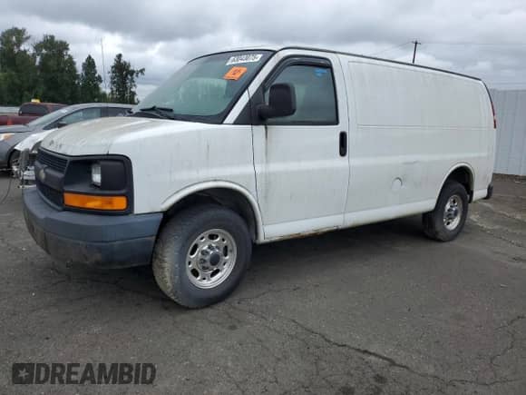 2008 Chevrolet Express Cargo с VIN 1GCGG25C481181375, выставлен на аукционе Copart как лот 63043075 с пробегом Не указан миль и Списание • Salvage title. История ставок и продаж доступна на DreamBid. Изображение 1.
