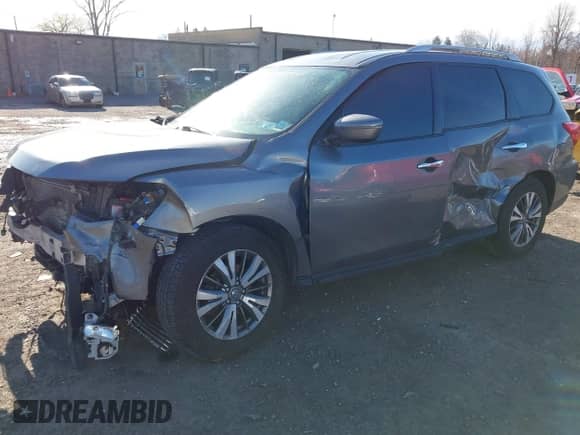 2018 Nissan Pathfinder S с VIN 5N1DR2MM7JC634255, выставлен на аукционе IAAI как лот 41961667 с пробегом 148 219 миль миль и . История ставок и продаж доступна на DreamBid. Изображение 2.