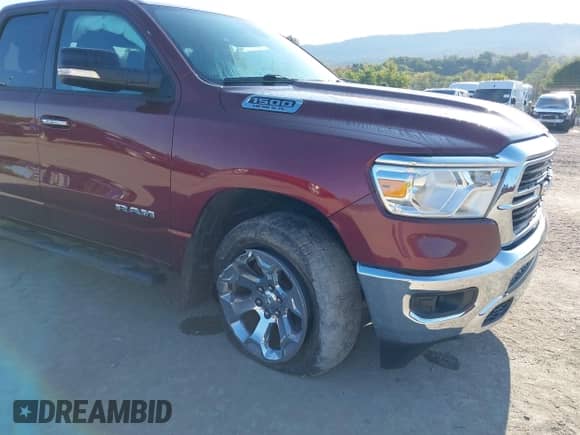 2019 Ram 1500 Big Horn с VIN 1C6SRFBTXKN922216, выставлен на аукционе IAAI как лот 43193777 с пробегом 76 129 миль миль и . История ставок и продаж доступна на DreamBid. Изображение 6.