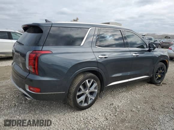 2021 Hyundai Palisade Limited with VIN KM8R5DHE4MU193702, listed as a Copart auction lot 44256654 with 71,537 mi miles and . Bid and sale history available at DreamBid. Image 3.