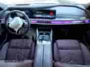 2024 BMW 7 Series 740i xDrive with VIN WBA33EH05RCS19146, listed as a Copart auction lot 45512345 with 22,825 mi miles and Salvage title. Bid and sale history available at DreamBid. Image 8.
