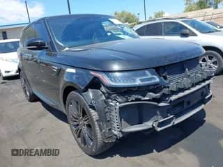 2018 Land Rover Range Rover Sport SE with VIN SALWG2RV6JA406403, listed as a IAAI auction lot 43084356 with 96,027 mi miles and . Bid and sale history available at DreamBid. Image 1.