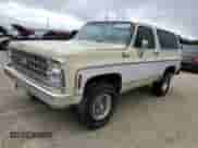 1980 Chevrolet Blazer с VIN CKL18AF139471, выставлен на аукционе Copart как лот 74931074 с пробегом 6 338 миль миль и Списание • Salvage title. История ставок и продаж доступна на DreamBid. Изображение 1.