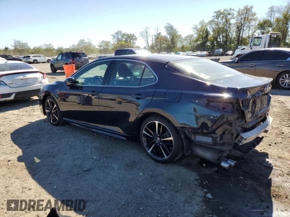 2018 Toyota Camry XSE z VIN 4T1B61HK2JU514182, wystawiony jako Copart lot #86715835 z przebiegiem 67 320 mil mil oraz Szkoda całkowita • Salvage title. Historia ofert i sprzedaży dostępna na DreamBid. Obrazek 2.