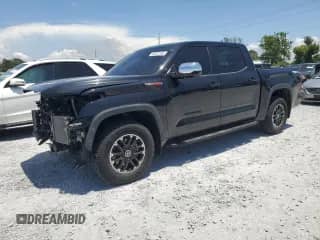 2022 Toyota Tundra SR5 с VIN 5TFLA5AB8NX012211, выставлен на аукционе Copart как лот 62810765 с пробегом 27 194 миль миль и Списание • Salvage title. История ставок и продаж доступна на DreamBid. Изображение 1.