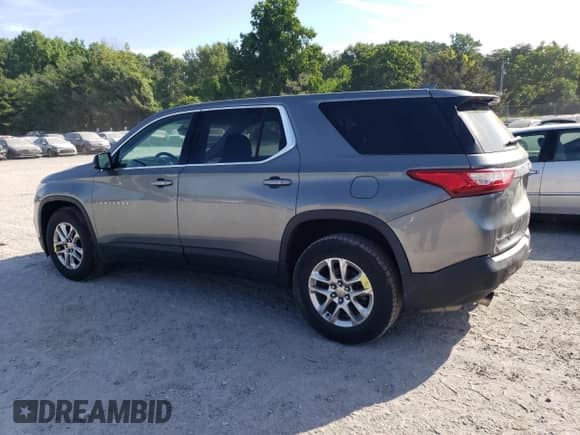 2018 Chevrolet Traverse LS with VIN 1GNEVLKW5JJ151672, listed as a Copart auction lot 59763164 with 102,859 mi miles and Salvage title. Bid and sale history available at DreamBid. Image 2.
