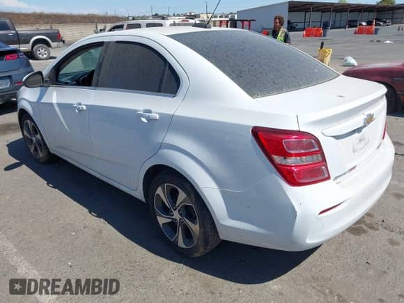 2017 Chevrolet Sonic Premier с VIN 1G1JF5SB1H4112558, выставлен на аукционе IAAI как лот 42848569 с пробегом 114 835 миль миль и . История ставок и продаж доступна на DreamBid. Изображение 3.