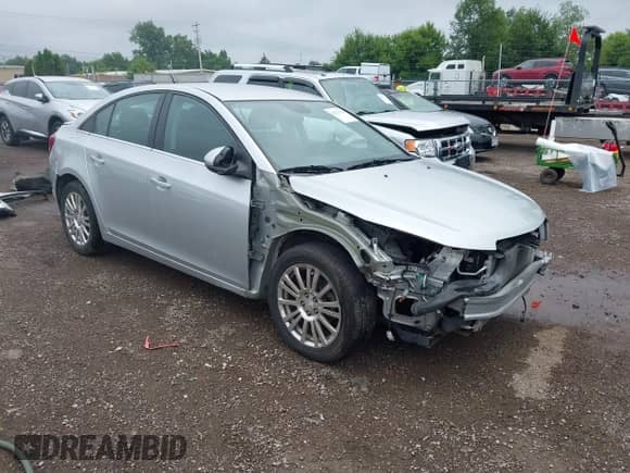 2014 Chevrolet Cruze ECO with VIN 1G1PH5SB6E7376289, listed as a IAAI auction lot 42872534 with 103,474 mi miles and . Bid and sale history available at DreamBid. Image 1.