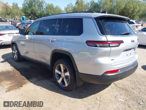 2021 Jeep Grand Cherokee Limited with VIN 1C4RJJBG8M8183319, listed as a IAAI auction lot 42309279 with 34,221 mi miles and . Bid and sale history available at DreamBid. Image 3.