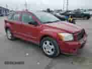 2009 Dodge Caliber SXT with VIN 1B3HB48CX9D108152, listed as a Copart auction lot 81012064 with 189,650 mi miles and Salvage title. Bid and sale history available at DreamBid. Image 4.