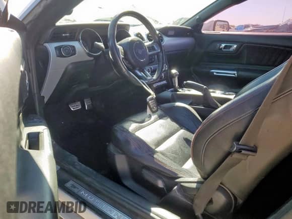 2015 Ford Mustang EcoBoost Premium with VIN 1FA6P8TH2F5299658, listed as a Copart auction lot 82717455 with 136,577 mi miles and Salvage title. Bid and sale history available at DreamBid. Image 8.