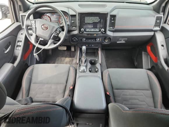 2023 Nissan Frontier S with VIN 1N6ED1EK1PN615029, listed as a Copart auction lot 60319245 with 38,876 mi miles and Salvage title. Bid and sale history available at DreamBid. Image 8.