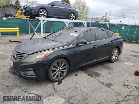 2014 Hyundai Azera Limited с VIN KMHFH4JG8EA424092, выставлен на аукционе Copart как лот 55851625 с пробегом 109 901 миль миль и Списание • Salvage title. История ставок и продаж доступна на DreamBid. Изображение 1.