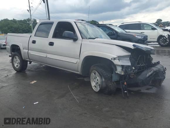 2007 Chevrolet Silverado 1500 LT3 with VIN 2GCEK13Z171111865, listed as a Copart auction lot 63009925 with 287,391 mi miles and Salvage title. Bid and sale history available at DreamBid. Image 4.