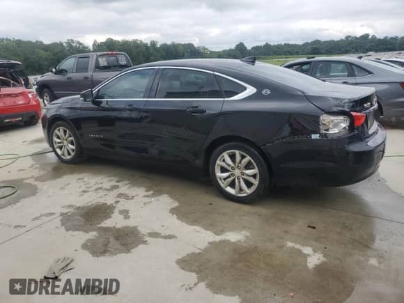 2017 Chevrolet Impala LT with VIN 2G1105SA3H9177580, listed as a Copart auction lot 69361355 with 206,679 mi miles and Salvage title. Bid and sale history available at DreamBid. Image 2.