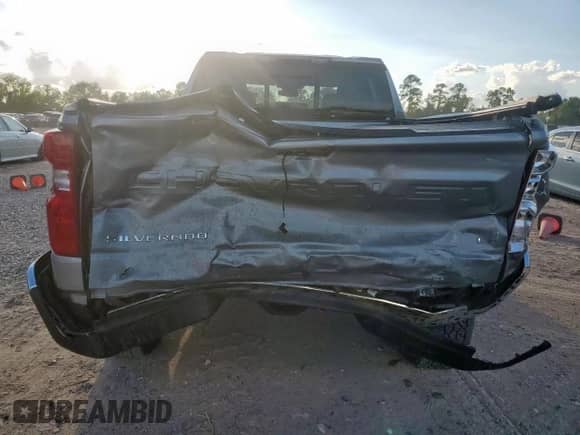 2025 Chevrolet Silverado 1500 with VIN 3GCPKDEK7SG259805, listed as a Copart auction lot 82132495 with 3,187 mi miles and Clean title. Bid and sale history available at DreamBid. Image 6.