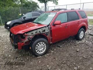2010 Mercury Mariner Premier with VIN 4M2CN8H75AKJ13425, listed as a Copart auction lot 57613855 with 90,437 mi miles and Salvage title. Bid and sale history available at DreamBid. Image 1.