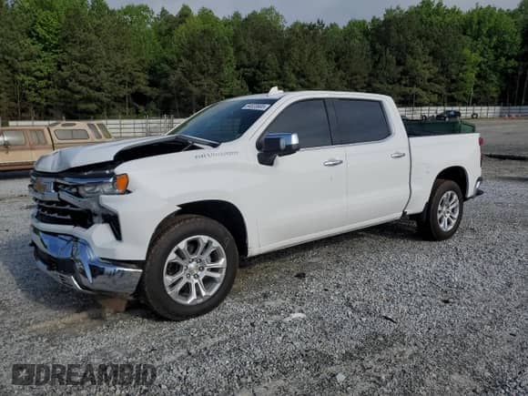 2023 Chevrolet Silverado 1500 LTZ с VIN 2GCPAEED4P1108933, выставлен на аукционе Copart как лот 54523805 с пробегом 49 776 миль миль и Списание • Salvage title. История ставок и продаж доступна на DreamBid. Изображение 1.