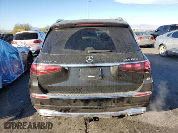 2024 Mercedes-Benz GLS with VIN 4JGFF8HB5RB121147, listed as a Copart auction lot 81561674 with 1,990 mi miles and Salvage title. Bid and sale history available at DreamBid. Image 6.