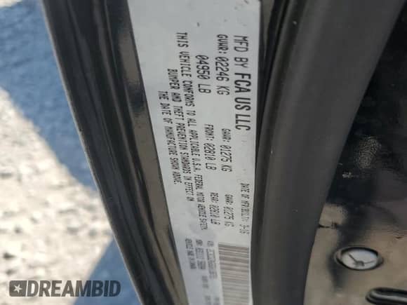 2016 Dodge Challenger SXT z VIN 2C3CDZAG8GH198791, wystawiony jako Copart lot #80314445 z przebiegiem 94 774 mil mil oraz Szkoda całkowita • Salvage title. Historia ofert i sprzedaży dostępna na DreamBid. Obrazek 12.