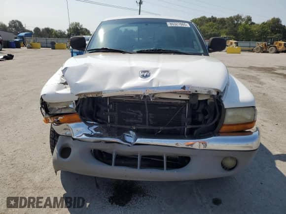 2000 Dodge Dakota Sport with VIN 1B7GL2ANXYS682705, listed as a Copart auction lot 80327865 with 219,406 mi miles and Salvage title. Bid and sale history available at DreamBid. Image 5.