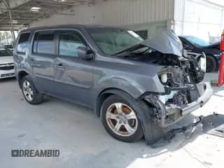 2014 Honda Pilot EX with VIN 5FNYF3H46EB024208, listed as a IAAI auction lot 42352992 with 228,058 mi miles and . Bid and sale history available at DreamBid. Image 1.