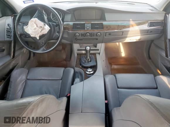 2004 BMW 5 Series 530i with VIN WBANA73514B061741, listed as a Copart auction lot 81149445 with 105,246 mi miles and Salvage title. Bid and sale history available at DreamBid. Image 8.