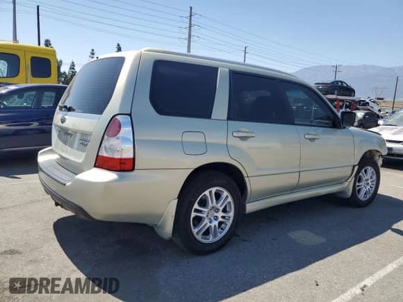 2006 Subaru Forester XT Limited with VIN JF1SG69616H760047, listed as a Copart auction lot 58808345 with 256,755 mi miles and Salvage title. Bid and sale history available at DreamBid. Image 3.