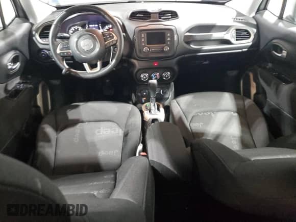 2017 Jeep Renegade Latitude with VIN ZACCJBBBXHPF40014, listed as a Copart auction lot 87248335 with 36,999 mi miles and Salvage title. Bid and sale history available at DreamBid. Image 8.