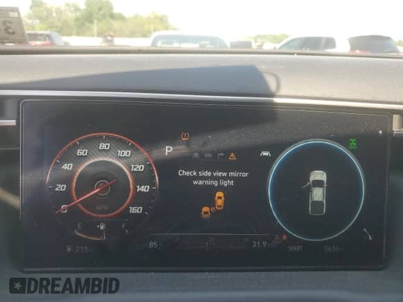 2024 Hyundai Santa Cruz Night Edition with VIN 5NTJCDAF6RH097583, listed as a Copart auction lot 60220604 with 3,636 mi miles and Salvage title. Bid and sale history available at DreamBid. Image 9.