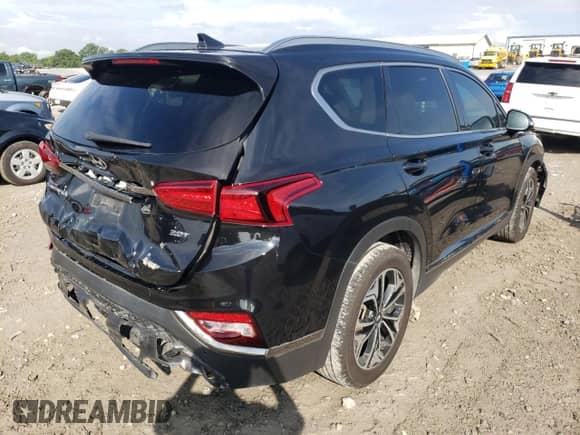 2019 Hyundai Santa Fe Limited с VIN 5NMS53AA9KH118084, выставлен на аукционе Copart как лот 55463582 с пробегом 65 418 миль миль и . История ставок и продаж доступна на DreamBid. Изображение 4.