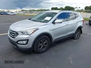 2013 Hyundai Santa Fe Sport with VIN 5XYZU3LB8DG026517, listed as a IAAI auction lot 43320338 with 235,802 mi miles and . Bid and sale history available at DreamBid. Image 2.